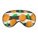 Peaches Sleep Mask Eye Cover for Sleeping Blindfold with Adjustable Strap Blocks Light Night Travel Nap for Men Women