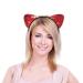 SIQUK Cat Ear Headbands 14 Colors - Reversible Shiny Sequin Hair Hoops for Women and Girls with Bonus Storage Bag - Buy Online on GoSupps.com