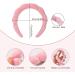 Uezeth Spa Headband Women Spa Headband Sponge & Terry Towel Cloth Fabric Hair Band for Face Washing Puffy Spa Headband Terry Towel Cloth Fabric Head Band for Skincare Makeup Removal Pink - Buy Online on GoSupps.com