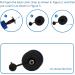 Jawflew Sports Ball Pump Kit - Portable Air Pump with Needle, Nozzle, Extension Hose - for Soccer, Basketball, Football, Volleyball, Rugby - 10PC Set - Buy Online on GoSupps.com