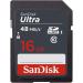SanDisk Ultra 16GB SDHC Memory Flash Card - 5 Pack Wholesale Lot with Cases | UHS-I Class 10, 48MB/s Read Speed - Buy Online on GoSupps.com