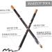 MUSISALY 8pcs Eyebrow Pen Wooden Eyeliner Pencil Eyebrow Pen Pencil 1 count (Pack of 1) Black - Buy Online on GoSupps.com