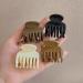 IOSPKKIO Hair Clips - 4 Pack Small Claw Clamps with Two-Row Teeth for Thin Hair | Non-Slip Matte Short-Haired Accessories for Women & Girls - Buy Online on GoSupps.com