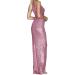 Shop Hanxiulin Vintage V-Neck Party Dress - Long-Sleeved Mini Dress for Women | Christmas Party Attire | XL Size Available - Buy Online on GoSupps.com