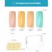 Morfone Travel Bottles 3oz 4 Pack - TSA Approved, Leak Proof, BPA Free - Pink - Buy Online on GoSupps.com