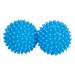 Smart Design Plastic Dryer Balls with Spikes - Set of 2 - Fabric Softener - Eliminates Wrinkles and Reduces Static - for Laundry Clothes Fabrics - Blue 2-Pack
