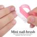 3pcs Double Sided Nail File and Buffer Set with Cuticle Nipper - Perfect Manicure Tool Kit in Pink - Buy Online on GoSupps.com