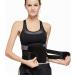 Adjustable Waist Train Belt for Men & Women | Supportive Orthopedic Lower Back & Spine Belt | Breathable Lumbar Pain Relief - Color: Black M - Buy Online on GoSupps.com
