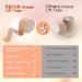 REFUN Boob Tape for Breast Lift | Reusable Silicone Covers | A-G Cup Size | Waterproof & Comfortable | Beige - Buy Online on GoSupps.com