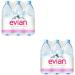 evian Lot de 2 bouteilles d'eau de source naturelle - 100 ml