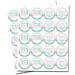 Valentine's Day Hot Cocoa Bomb Sticker Labels - Set of 40 2 Circle Stickers by AmandaCreation - Buy Online on GoSupps.com