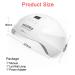 NAILGIRLS 75W UV LED Nail Lamp with Smart Sensor & 3 Timer Settings - Professional Salon Nail Dryer for Gel Polish Curing - Buy Online on GoSupps.com