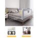 Bed Rail for Toddlers Extra Long Bed Rail for Queen King CL-King  Twin XL  Full XL Bed Mattress Guard Bed Railing Safety Guard Rail Bed Bumper Bed Fence Sleep Rails Extra Tall 78.7" one Side For Queen & King Bed's Long Side 78.7 inch - Buy Online on GoSupps.com