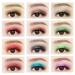 12 Colors Retractable Eyeliner Pencils Set by Wonder X for Women - Buy Online on GoSupps.com
