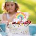 Miralith Safe Rainbow Cake Topper Easy to Clean Happy Birthday Cake Topper for Birthday Little Princess Party Anniversary Cake Dream Rainbow Cake decorating for Children - Buy Online on GoSupps.com