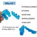 Toe Separators & Spacers for Bunion Relief - One Pair for Men and Women - Buy Online on GoSupps.com