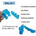 NGT Yoga Toes Blue Toe Stretcher & Separator - Purple | Relieve Foot Pain & Improve Athletic Performance - Buy Online on GoSupps.com