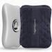 Hot Water Bottle with Cover, BPA Free PVC Hot Water Bag for Neck, Shoulder Pain and Hand Feet Warmer, Menstrual Cramps, Hot Compress and Cold Therapy (Navy Blue)