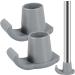YHDFVSA 2 Pcs Rubber Walker Ski Glides - Heavy Duty Mobility Aid Accessories for Seniors - Grey - Buy Online on GoSupps.com