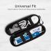 Nincha EVA Electric Toothbrush Case - Durable Hard Shell Travel Case with Mesh Pocket - Fits Most Powered Toothbrush - Black - Buy Online on GoSupps.com