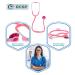 Acoustic Stethoscope for Doctors & Students | Lightweight Flexible Soft Ear Knobs | Pink Edition - Shop Internationally - Buy Online on GoSupps.com