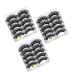 FRCOLOR 15 Pairs False Eyelashes Natural False Eyelashes Bulk Makeup Cross Natural Look Lashes Beauty Lashes Girl Cosmetics False 104X89X15CM Black