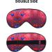 Abstract Heart Print Unisex Sleep Mask | Double-Sided Eye Mask for Sound Sleep & Skin Care - Shop Now - Buy Online on GoSupps.com