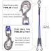 24 ft Heavy Duty Boat Tow Harness with 3 Stainless Steel Hooks by SELEWARE - Buy Online on GoSupps.com
