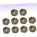Zerodeko 40 Pcs Decor Gold Fruit Bowl Floral Patches Simulated Flower Patches Flowers on Accessories Manual Olive Greenx2pcs 4X4x2pcs - Buy Online on GoSupps.com