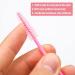 50 PCS Pink Disposable Eyelash Brushes - Mascara Wands for Eyelash Extensions and Makeup Application - Buy Online on GoSupps.com