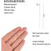 DanLingJewelry 304 Stainless Steel 24-Gauge Eye Pins for Jewelry Making - 50mm - Pack of 100 - Buy Online on GoSupps.com
