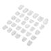 30 Pieces Toe Sleeves Ultra Thin Protective Cover for Corns Calluses & Bunion Relief | Onychomycosis & Ankle Support | International Shipping - Buy Online on GoSupps.com