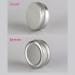 Buy 50 PCS 40ml Silver Aluminum Screw Cap Containers | Ideal for Cosmetics & Craft Storage | International Shipping - Buy Online on GoSupps.com