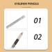 ULTECHNOVO 12 pi ces Crayons Eye Liner Blanc Multifonction Stylo Maquillage Portable pour Yeux Soulignement et Ombre Paupi res R sistant et Facile Utiliser Cadeau Femme - Buy Online on GoSupps.com
