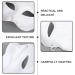 HOLIDYOYO Cat Mask - White Paper Fox Therian Masks | Unpainted Blank Style 2 | Unique Art for Pet Lovers - Buy Online on GoSupps.com