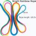 16ft Kids Jump Rope 2 Pack - Adjustable Double Dutch Skipping Rope with Wooden Handle - Rainbow Jumping Rope for Outdoor Fun and School Sports - Buy Online on GoSupps.com