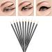 Zarivy 100PCS Disposable Eyeliner Makeup Brushes | 9cm Thin Black Applicator Wands - Buy Online on GoSupps.com