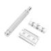 Safety Razor for Men - Zinc Alloy Double Edge Portable Shaver & Holder | International Shipping - Buy Online on GoSupps.com