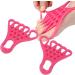 Adjustable Toe Foot Stretcher Bunion Corrector & Ankle Brace - Pink Toe Stretch Belt for Muscle Relaxation in Women and Men - Buy Online on GoSupps.com