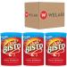 Bisto 3 x 190g Instant Gravy Granules With Welari Thank You Card 25% Less Salt Roast Meat Fish Vegetable Dinner Sauce Jus (380g) - Buy Online on GoSupps.com