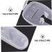 Minkissy 4-Piece Hard Case Dustproof Razor Storage Bag - Durable Shaving Box for Men | Ideal for Travel & Organization - Buy Online on GoSupps.com