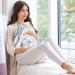 Boerni Large Nursing Cover - White Flower | Soft, Breathable, Full Privacy Breastfeeding Protection - Buy Online on GoSupps.com
