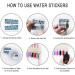 Self-Adhesive DIY Christmas Snowflakes Nail Art Stickers Xmas Sticker Fingernail Decals Nail Accessories(YZW-2134) - Buy Online on GoSupps.com