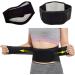 Buy Oakye Adjustable Self-Warming Therapy Waist Girdle - Lumbar Support Double Banded Black Medium Size - International Shipping Available - Buy Online on GoSupps.com