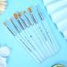 7 Pieces Nail Art Brushes Set | Transparent Handle Nail Art Tool for Salons - Shop Now! - Buy Online on GoSupps.com