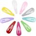 AvoDovA 50Pcs Snap Hair Clips 1.2 Inch Non-Slip Hair Clips Colorful Hair Barrettes Metal Cute Hairclips Small Baby Barrette for Baby Toddler Girls Women - Buy Online on GoSupps.com