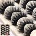 5 Pairs Natural Cross False Eyelashes in Blue & Black - Makeup Essential - Buy Online on GoSupps.com