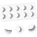 minkissy 15 Pairs Short False Eyelashes Fake Cosmetic Eyelashes Art Eyelashes Makeup Brishes Toiletries Natural Look Eyelashes Extension Lashes False Lashes Artificial Fiber 3d Glue Fluffy - Buy Online on GoSupps.com