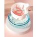 Anbbas Leakproof Denture Cleaning Kit with Cup, Basket, and Brush - Blue | Dental Soaking Retainer Case for Braces, Aligners, Mouth Guards, and Dentures - Buy Online on GoSupps.com