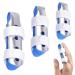 DGUSO 3 piece of finger rail finger rail middle finger finger rail small finger adjustable rail for broken thumb or arthritic trigger toe